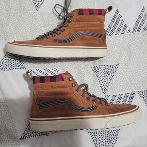 Vans Sk8-Hi MTE ScotchGuard Suede & Buffalo Plaid